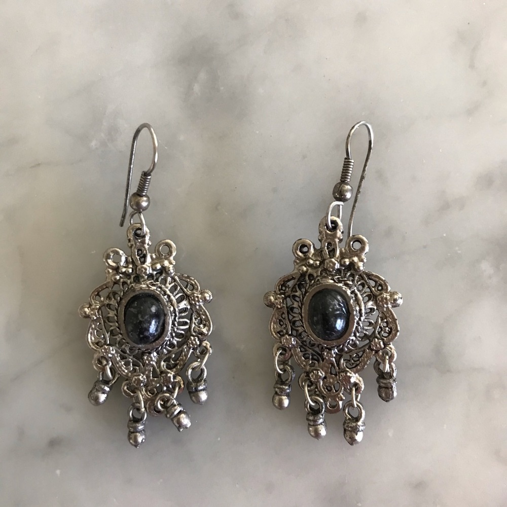 Vintage Dangle Earrings Southwestern